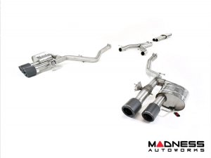 Jaguar F-PACE Performance Exhaust System - Cat Back - Quicksilver - 5.0L - Sound Architect Jaguar F-PACE Performance Exhaust System - Cat Back - Quicksilver - 5.0L - Sound Architect